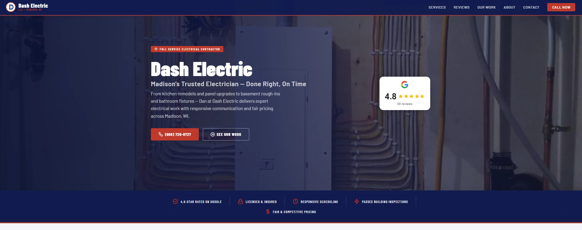 Dash Electric website